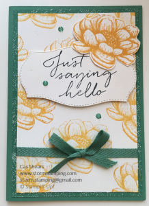 Simple Stamping Tasteful Touches avid